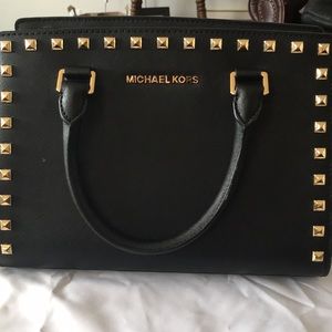 Michael Kors Selma Stud Medium Satchel